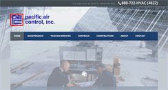 Desktop Screenshot of pacificaircontrol.com